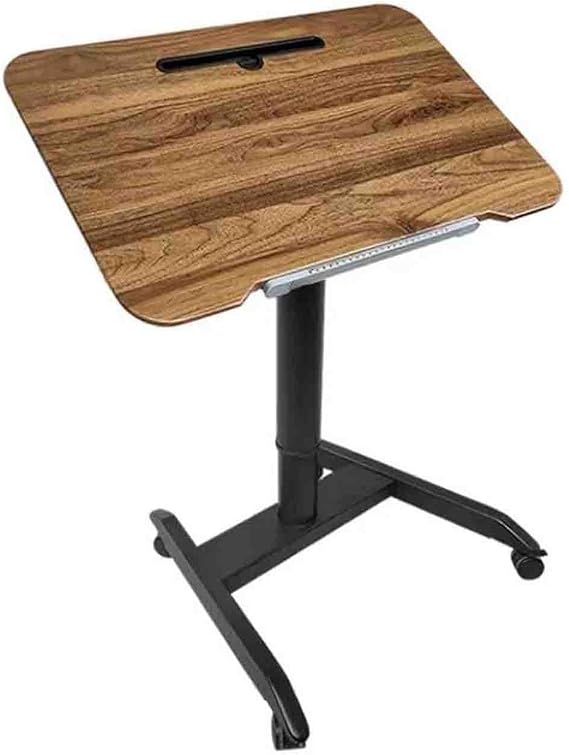 Folding Computer Desk, Lifting Table Standing Computer Desk Bedroom Mobile Desk Home Living Room Sofa Bedside Table Foldable Study Table