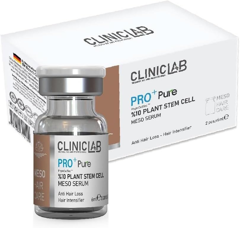Saç Köklerini Uyarıcı%10 Bitkisel Kök Hücre Içeren Meso Serum 6 ml X 2 Adet