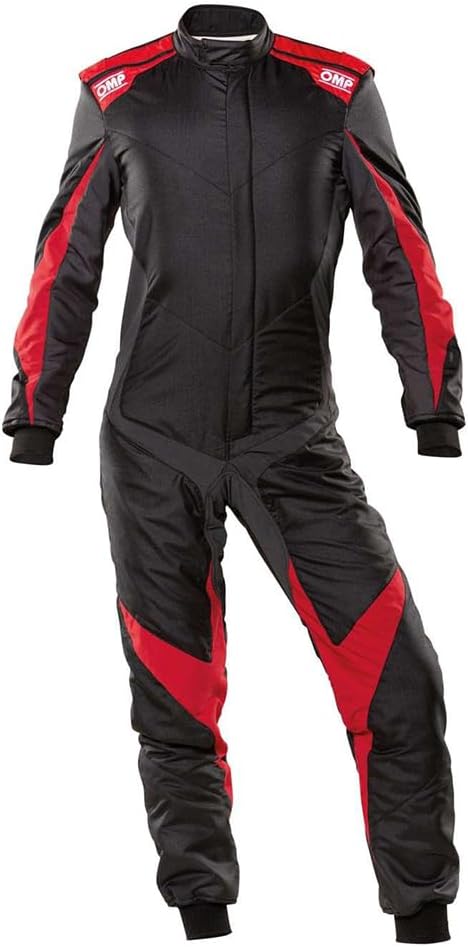 One EVO Racing Suit Black/Red Size 52 Fia 8856-2018