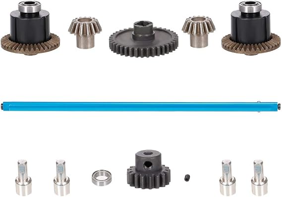 GoolRC RC Car Metal Differential Kit, 42T Gear 27T Gear Differential Carrier Drive Shaft Steering Hub Differential Gears for WLtoys A949 A959 A969 A979 K929 A959-B A969-B A979-B K929-B RC Car