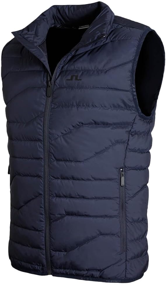 J.Lindeberg Mens Cliff Light Down Water Repellent Windproof Vest