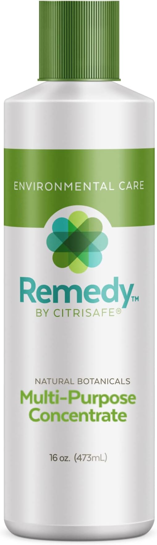 Remedy Multi-Purpose Concentrate for Musty Odors & Damp Spaces | 16 oz dilutes to 1 gallon of multi-surface cleaner for musty odors & damp spaces - fragrance-free botanical citrus formula