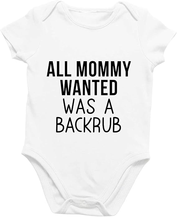 Printique Organic Cotton Baby Onesie - Infant Bodysuit, Soft Breathable Newborn Outfit, Unisex Baby Clothes, Snap Closure