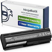 NinjaBatt Battery for HP 593553-001 636631-001 MU06 MU09 593554-001, HP Pavilion dm4 g4 g6 g7 DV3-4000 DV5-2000 DV6-3000 DV7-6000, Compaq Presario CQ42 CQ56 CQ57 CQ62 - High Performance