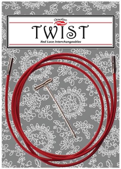 ChiaoGoo Twist Red Cable, 37" (93 cm), Mini [M]