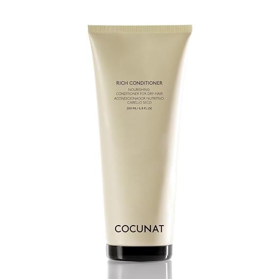 COCUNAT Rich Conditioner Silicone Free for Dry Damaged Dyed Hair 6.76 fl oz