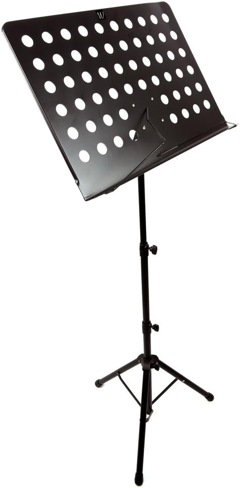 RockJam Adjustable Sheet Music Stand for Books & Tablets