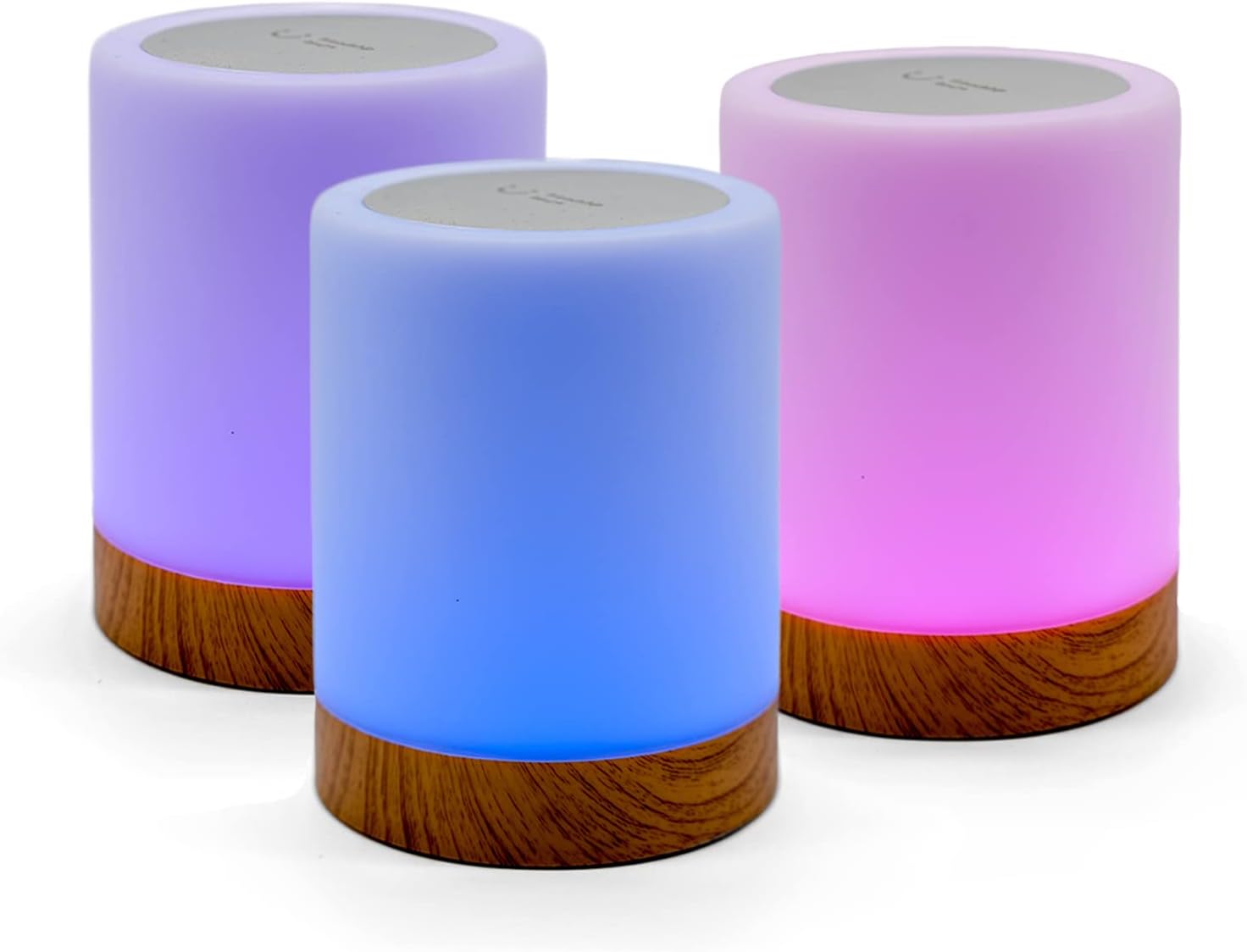 LuvLink Friendship Lamps Set of Three | Long Distance Friendship Lamps are The Perfect Unique Gift for Friends, Families, Long-Distance Relationships, Loved Ones, Couples, Anniversaries & More