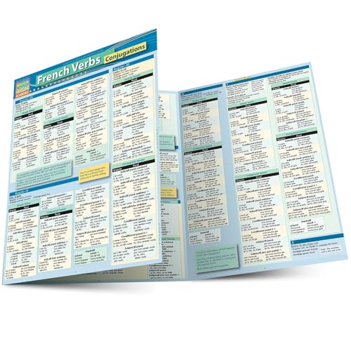 French Verb-Conjugations: QuickStudy Laminated Reference Guide Quick Study Academic Pamphlet November 1, 2016