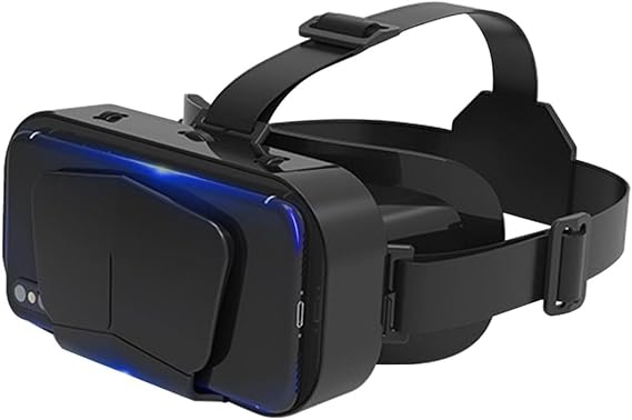 3D VR Glasses VR Virtual Reality Headset Support 360°Panorama Large Screen An-Ti Bluelight Adjustable Pupil Distance For Movies Games