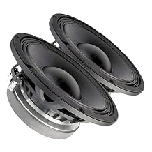 Pair Faital Pro 12HP1030 12" Sub-woofer Speaker 8ohm 2000W 4" VC 12.5mm Xmax