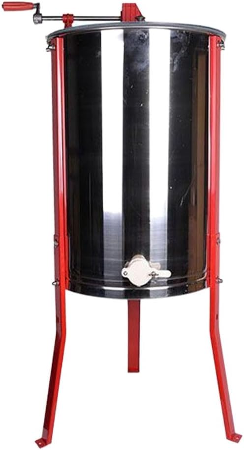 Manual Honey Extractor, Removable Honey Separator, Stainless Steel Inner Frame, Suitable for Beekeeper,3 Frames