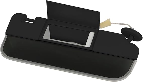 Left Right Side Car Sun Visor Shade Windscreen Shadow Sunglasses Sunshade Compatible with Geely Monjaro Manjaro 2022 2023 Xingyue L Kx11(Black Right)