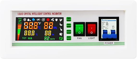 Incubator Controller Poultry Chicken Egg Incubator Hatching Machine Controller XM-18SD