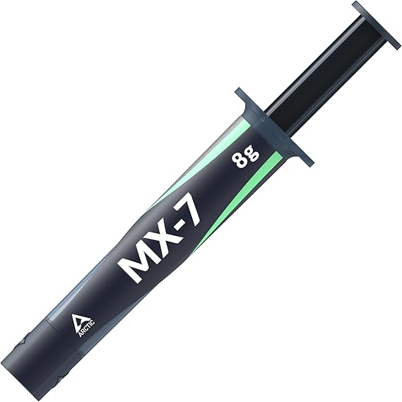ARCTIC MX-7 (8 g) - CPU'lar, Konsollar, Grafik Kartları, Dizüstü Bilgisayarlar, İşlemciler, Çok Yüksek Isı İletkenliği, Uzun Dayanıklılık, İletken Olmayan, Kapasitif Olmayan Üstün Performanslı Termal