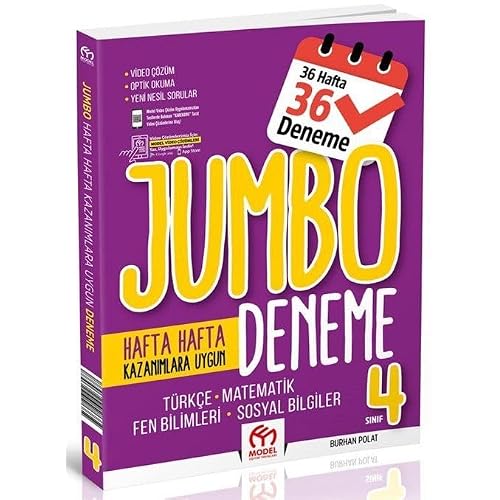 4.Sınıf Jumbo Tüm Dersler Deneme