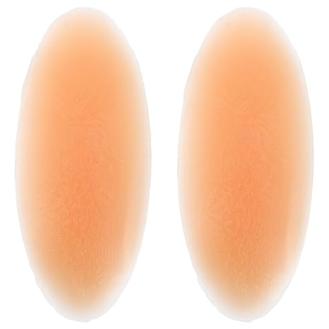 2Pcs Silicone Adhesive Calf Pads Calf Corrector Soft Invisible Shaping Straight Leg Patches for Crooked or Thin Skinny Legs for Women Girls Use