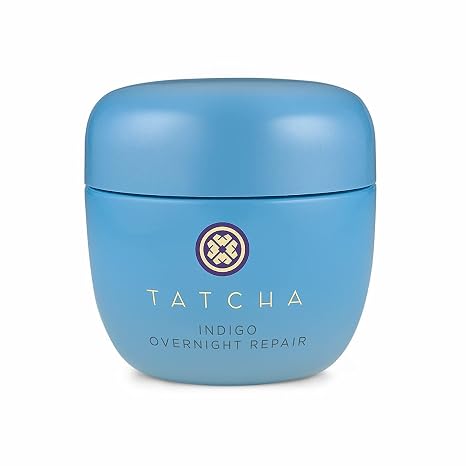 TATCHA Indigo Overnight Repair | Serum Treatment, Fragrance Free Night Cream