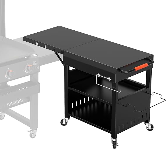 Outdoor Grill Table Cart for Blackstone 28"/36" Omnivore Griddle