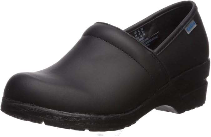 Cherokee Harmony Classic Women's Shoes Leather Footwear Nursing Clogs with Molded Memory Foam Insole TPR Molded Sole