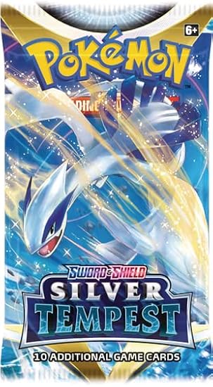 Pokemon TCG: Sword and Shield - Silver Tempest Booster Pack (Single Booster)
