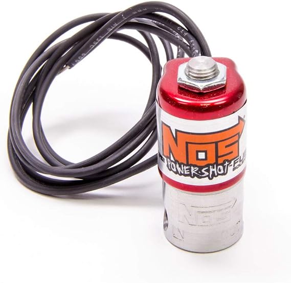 Nitrous Oxide Systems Nitrous Oxide Solenoid, Powershot, 1/8 in NPT Inlet, 1/8 in NPT Outlet, Stainless, Fuel, Each