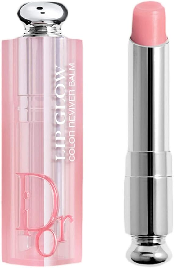 Dior Dior Addict Lip Glow Lipstick Premium Cosmetics Makeup High-end Cute Brand Gift Present Genuine 001/Pink 1 piece x 1