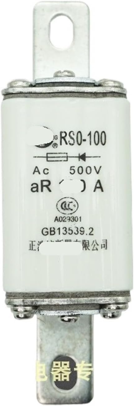 RSO-100 Fuse RS0-100 500V aR Fast Fuse 100A, 80A, 60A, 50A(Size:100A)