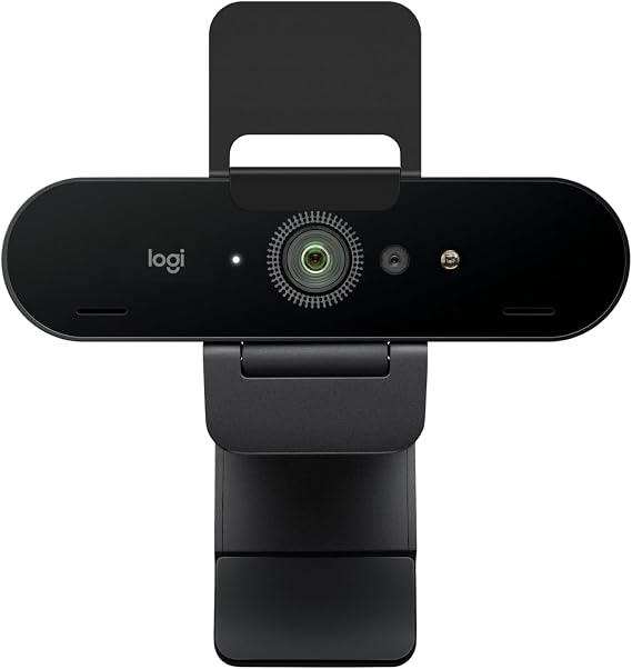 Logitech Brio Ultra 4K HD Webcam for Streaming and Meetings - Black
