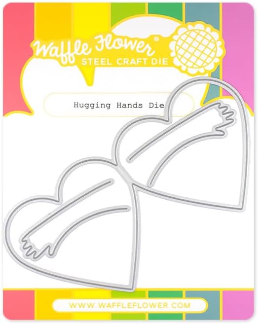 Waffle Flower Hugging Hands Die