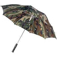 MIL-TEC Umbrella, 100% Polyester, Polyurethane coated, Woodland Camo, Regular, 10636020