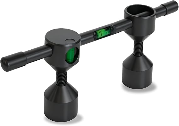 Threaded Pipe Flange Aligners,Flange Aligners Fit Flanges with Holes from 1/2" - 1-7/16" Diameter,Flange Wizard Tools with Built-in Level.