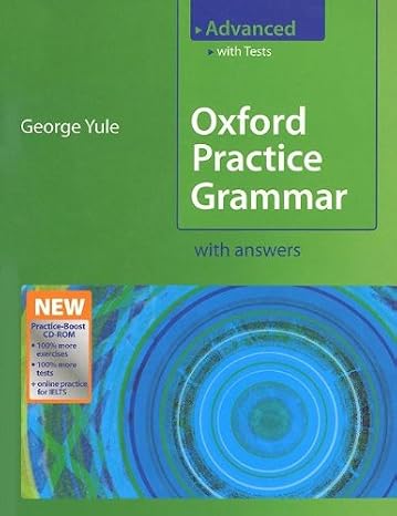 Oxford Practice Grammar Advanced: With Answers ( + CD-ROM)