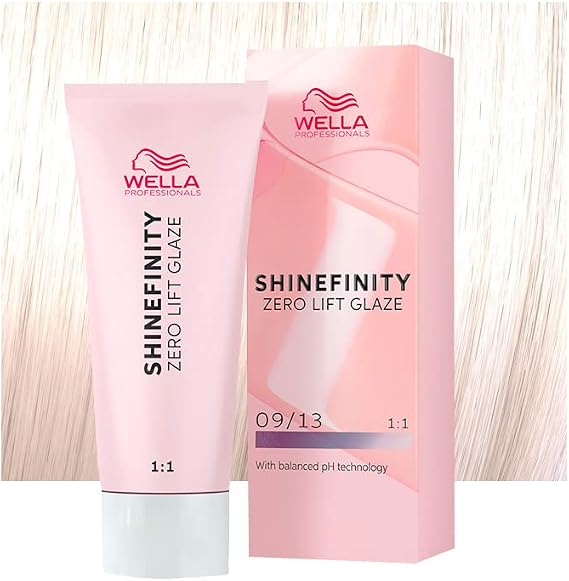 Wella Shinefinity Toffee Milk 09/13 Very Light Golden Ash Blonde 60ml - Demi-Permanent Color