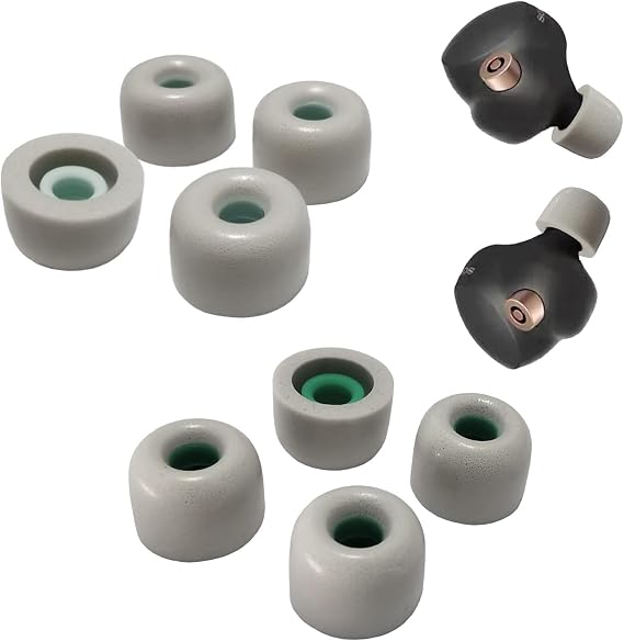 Memory Foam Ear Tips for Sony WF-1000XM4/XM5 - Replacement Earbuds Tips