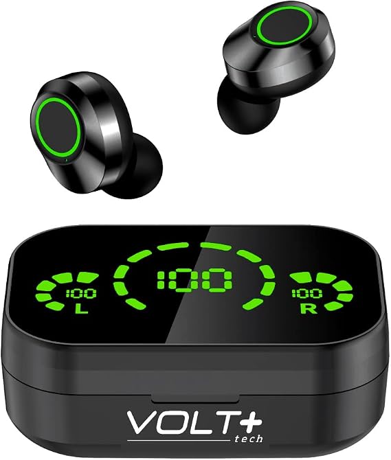 Pro Earbuds Wireless V5.3 LED Compatible with Huawei Mate X6/XT/X3/50 Pro/XT Ultimate IPX5 Water & Sweatproof/Noise Reduction/Quad Mic Plus 1200mah PowerBank