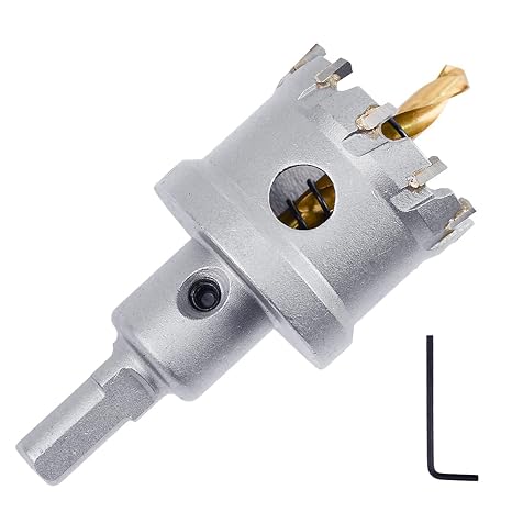48mm / 1-7/8 inch Metal Steel Hole Saw Drill Bit, Metal Hole Cutter for Thick Metal,Stainless Steel,Iron and Wood (48mm / 1-7/8 inch)