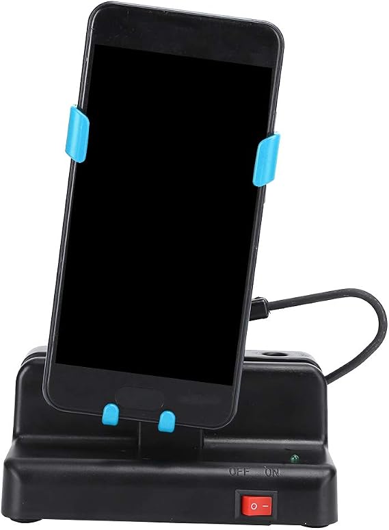Automatic Stirrer for Mobile Phone Easy to Use Sky Blue Vibration Steps Left Right Counter Car Distributor for Mobile Phones