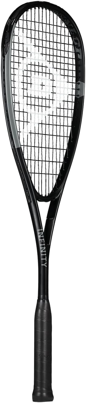 Dunlop Squash Racket Infinity – – Premium Graphite Frame – 145 g – Squash Racket for Beginners & Entry-Level Players
