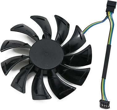 GA92S2U DC12V 0.46A Replace Fan RTX3080 Compatible for ZOTAC for GeForce RTX 3090 3080 3070 3060 Ti X-Gaming Graphics Card Cooling Fan Kindly (Blade Color : B-1pcs)