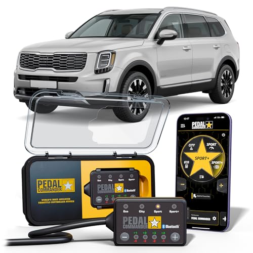 PEDAL COMMANDER for Kia Telluride 2020-2025 Throttle Response Controller - Plug-and-Play, 4 Driving Modes, App Control, Throttle Controller Performance Mods, Telluride Parts