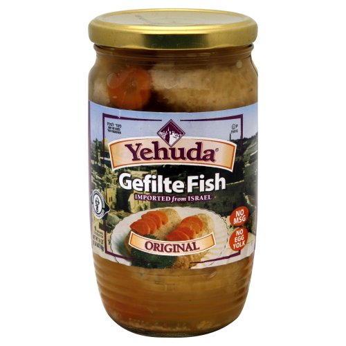 Yehuda Gefilte Fish Original, 24 Ounce Pack of 12