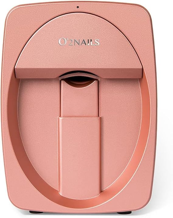 O'2NAILS 2026 Digital Mobile Nail Art Printer M1 - Mini Portable Nail Painting Machine Control Through Free Mobile App