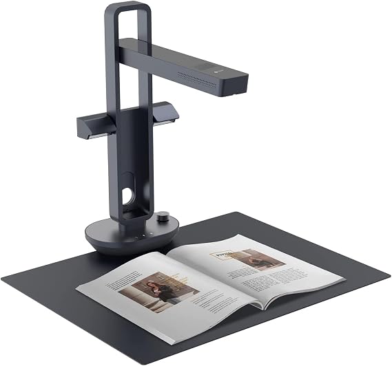 CZUR AuraSPro Document Scanner, 20 Megapixels, Compatible with Electronic Bookkeeping Method for Japan, Non-Cut, Non-Destructive, Book Scanner, a3 Scanner, OCR Function, PSE Certified