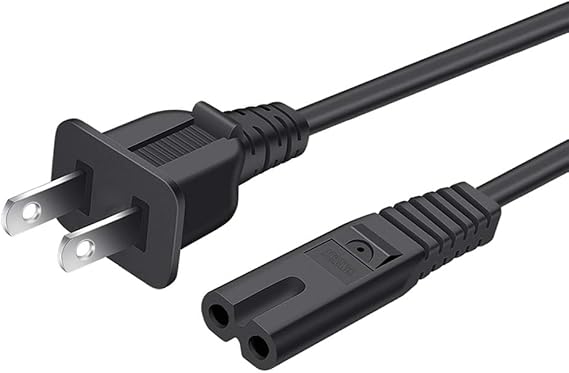 Power Cord for Sony Speaker - 6FT for Sony GTK-XB90 GTK-XB60 GTK-XB7 GTK-XB5 GTK-XB72 SRS-XP700 SRS-XP500 MHC-V71 MHC-V13 SRS-RA3000 Bluetooth Speaker Power Cord Replacement [UL Listed]