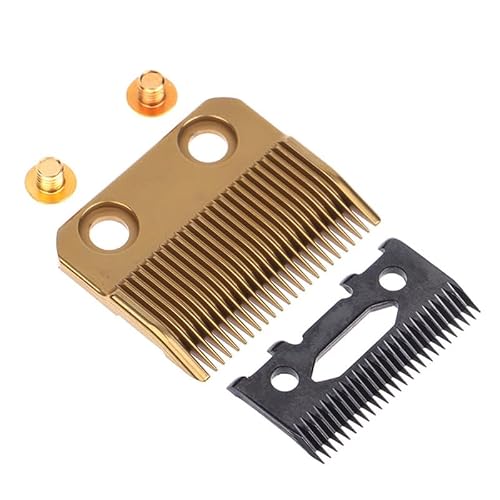 Replacement Electric Trimmer Blade for BabylissPro FX870  FX825  FX880  FX810  FX673  FX802G, Electric Hair Cutter Replacement Blade, Hair Cutter, Blade Accessory Gold