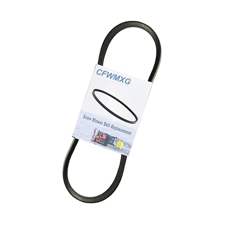 579932, 579932MA 3/8" x 33" Snow Thrower Auger Drive Belt