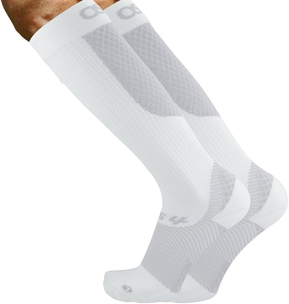 Compression Socks 20-30mmHg with Plantar Fasciitis Support by OrthoSleeve