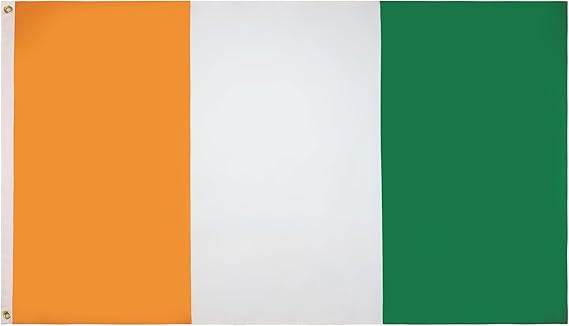 AZ FLAG Ivory Coast Flag 150x90 cm Light Polyester 2 Grommets