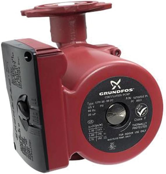 Grundfos 52722513 Up26-99Fc 1/6Hp,230V,1Spd,Pump
